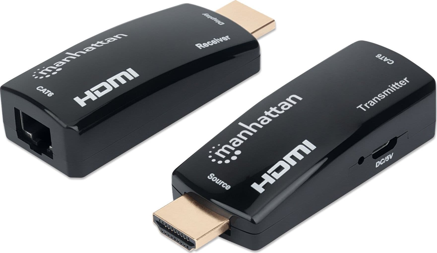 Extender HDMI Over Ethernet 1080p Compatto Nero in Cavi HDMI Scontolo.net - Potenza, commercioVirtuoso.it