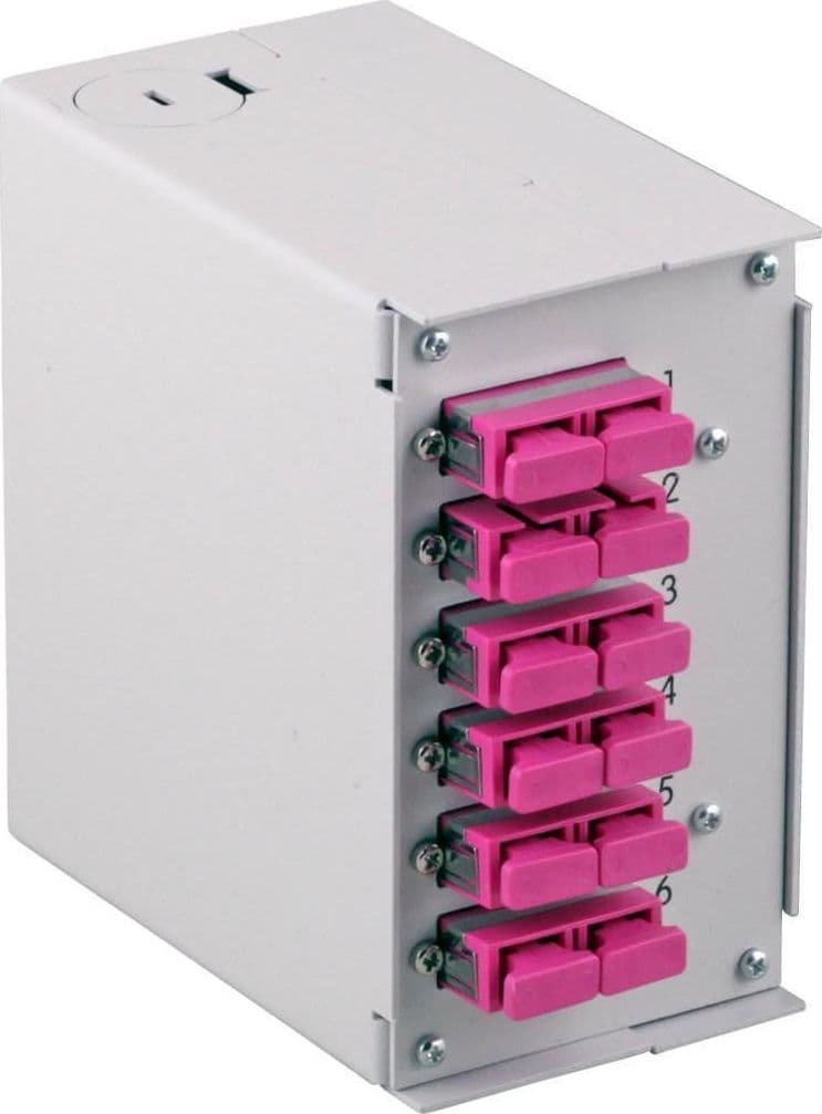Pannello Frontale 6 Connessioni SC-Duplex per Box Ottico in Pannelli solari Scontolo.net - Potenza, commercioVirtuoso.it