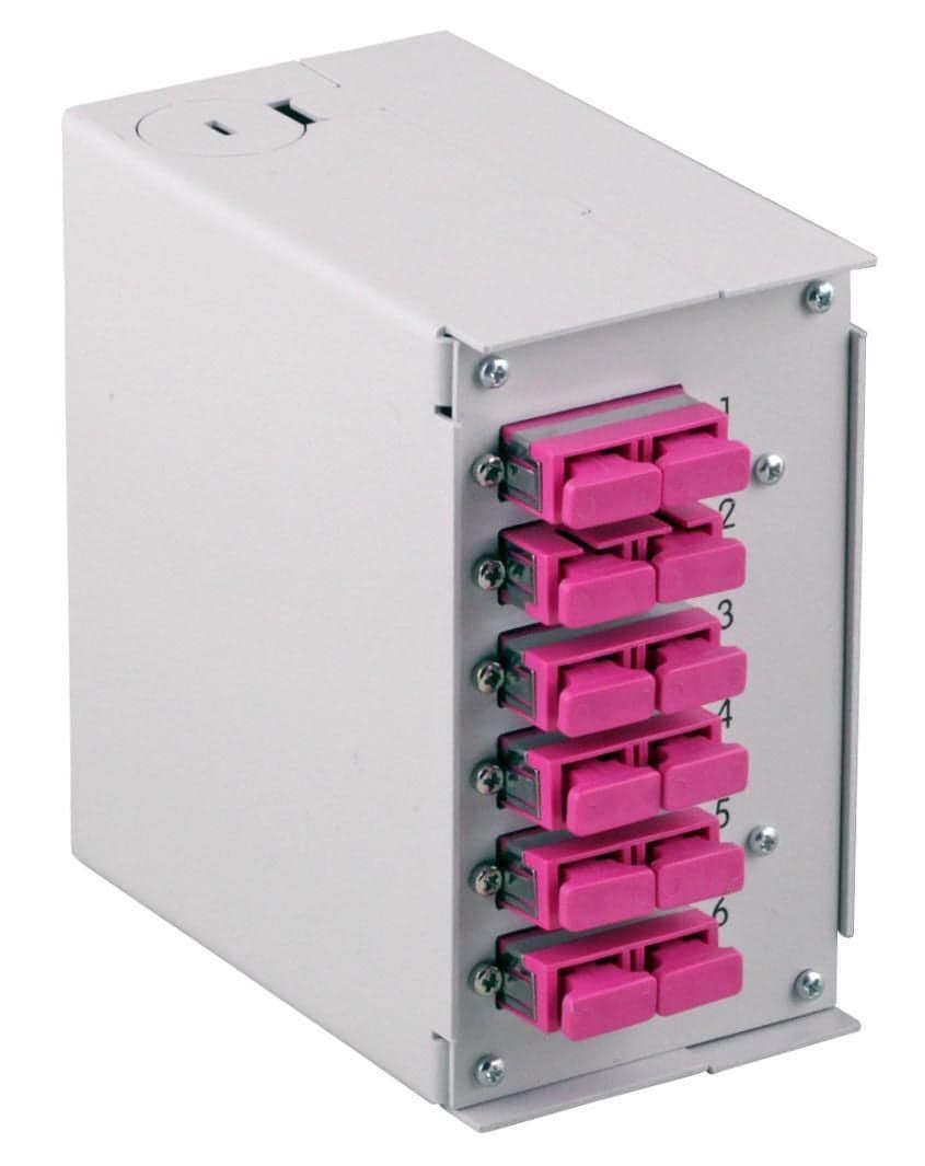 Pannello Frontale 6 Connessioni SC-Duplex per Box Ottico in Pannelli solari Scontolo.net - Potenza, commercioVirtuoso.it
