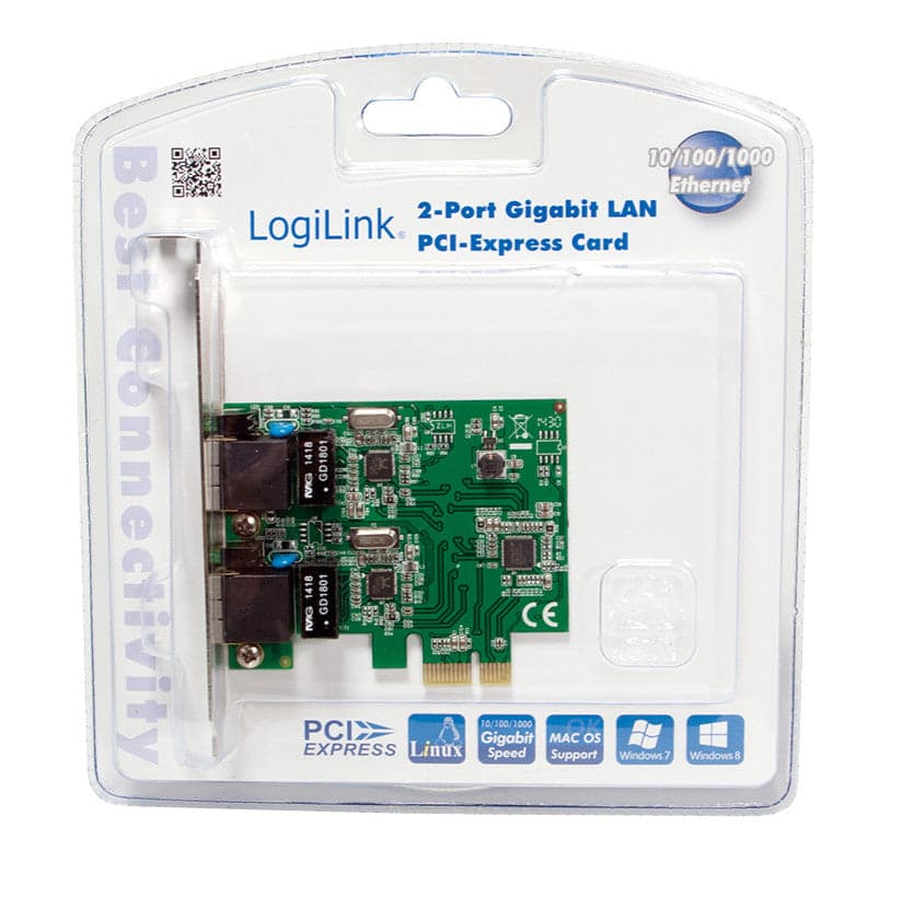 Scheda di rete 2 porte Gigabit PCI Express in Schede di rete Scontolo.net - Potenza, commercioVirtuoso.it