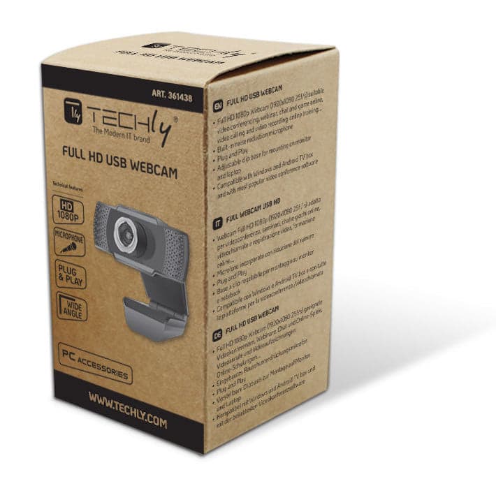 Webcam USB full HD 1080p con Riduzione del Rumore e Auto Focus in Webcam e periferiche VoIP Scontolo.net - Potenza, commercioVirtuoso.it