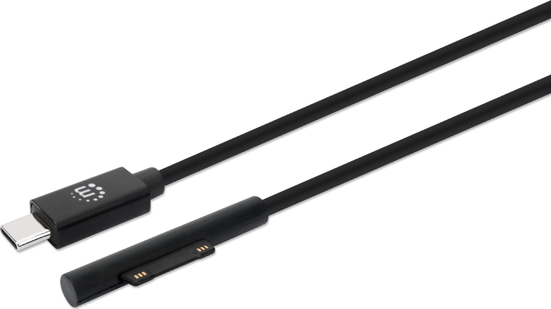 Cavo di ricarica da USB-C&trade a Surface&reg Connect 1,8m Nero in Cavi Scontolo.net - Potenza, commercioVirtuoso.it