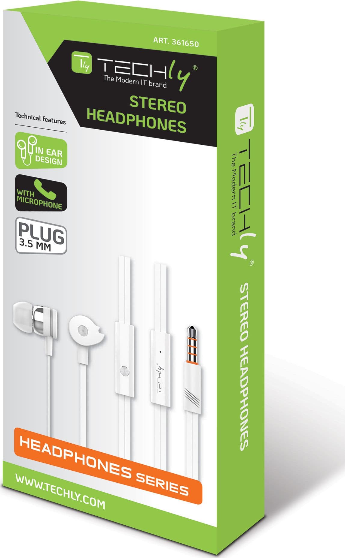 Auricolari Stereo In-Ear con Microfono Bianchi in Cuffie In-Ear Scontolo.net - Potenza, commercioVirtuoso.it