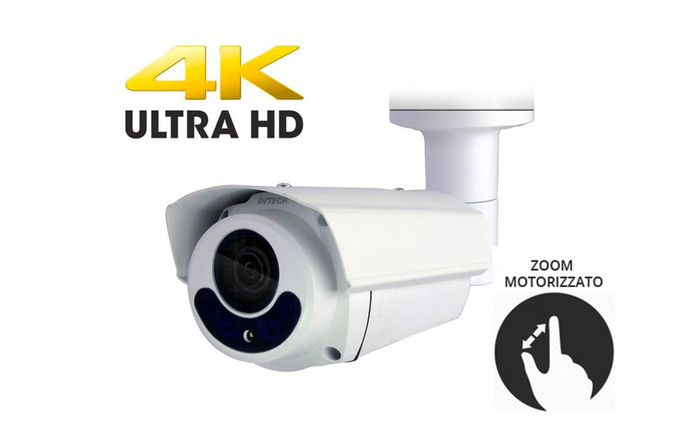 Telecamera CCTV da Soffitto Parete Quadribrid 5Mp 4K IP66 con Zoom Motorizzato, DGC5646 in Dom camera Scontolo.net - Potenza, commercioVirtuoso.it