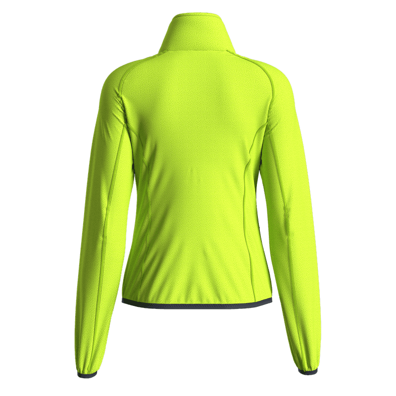 Great Escapes Roseg lady long zip fleece jacket lime green in Giacche sportive e tecniche 3A Moda Mare Sport - Bellaria Igea Marina, commercioVirtuoso.it