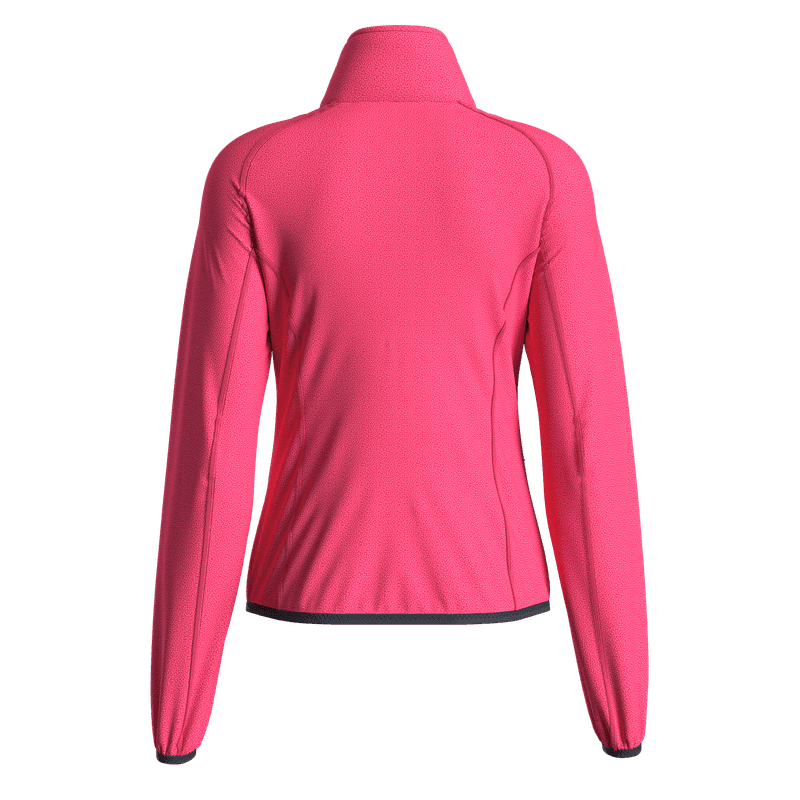 Great Escapes Roseg lady long zip fleece jacket raspberry in Giacche 3A Moda Mare Sport - Bellaria Igea Marina, commercioVirtuoso.it