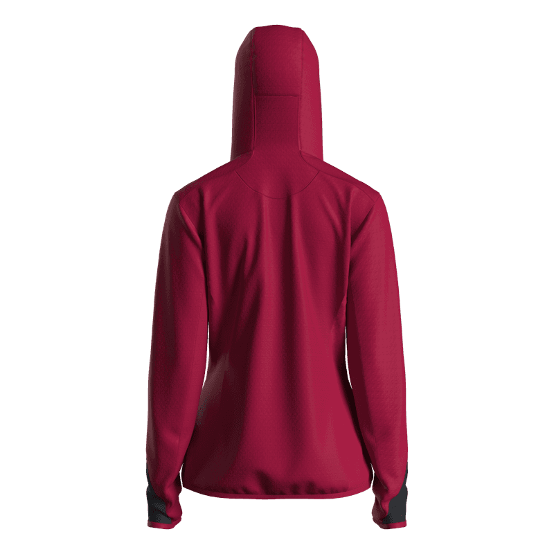 Great Escapes Cosmique lady long zip fleece jacket persian red in Giacche sportive e tecniche 3A Moda Mare Sport - Bellaria Igea Marina, commercioVirtuoso.it