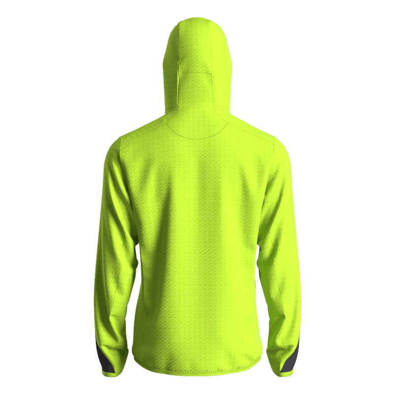 Great Escapes Cosmique man long zip fleece jacket lime green in Giacche impermeabili 3A Moda Mare Sport - Bellaria Igea Marina, commercioVirtuoso.it