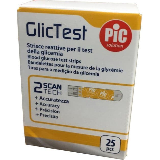 Pic glictest 25strisce reattive