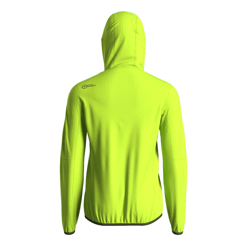 Great Escapes Harriman man lighy fleece jaket lime green in Giacche sportive e tecniche 3A Moda Mare Sport - Bellaria Igea Marina, commercioVirtuoso.it