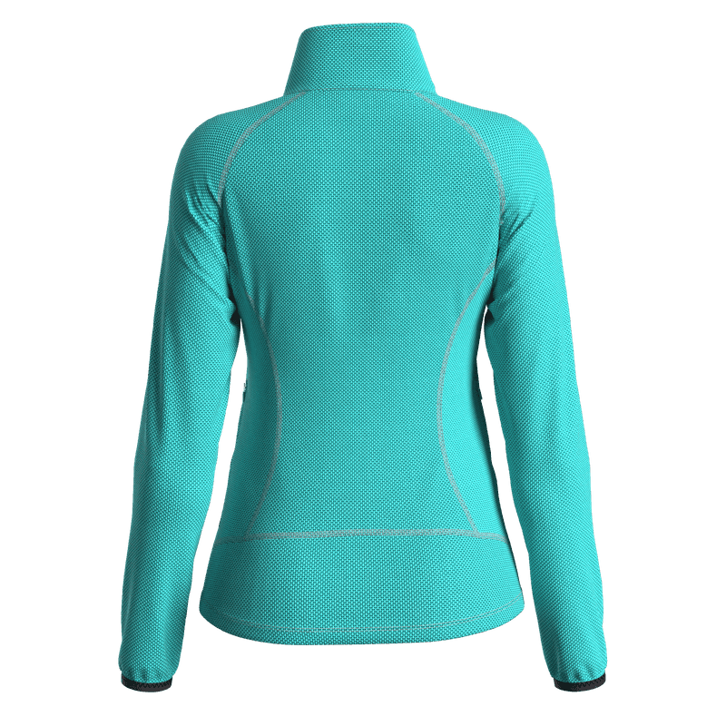 Great Escapes ADAMELLO lady light fleece halfa zip ceramic in Giacche 3A Moda Mare Sport - Bellaria Igea Marina, commercioVirtuoso.it
