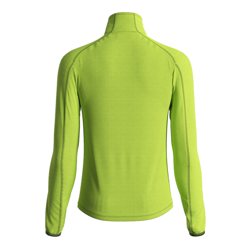 Great Escapes ADAMELLO lady light fleece halfa zip lime green in Felpe con cappuccio 3A Moda Mare Sport - Bellaria Igea Marina, commercioVirtuoso.it