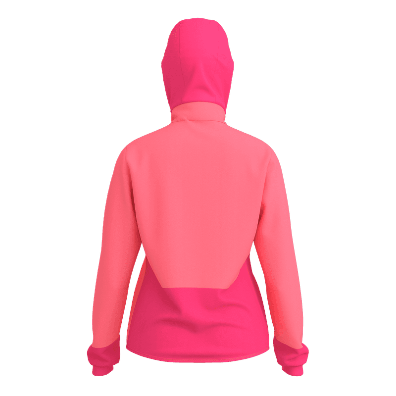 Great Escapes Coxe evo lady tech fleece full zip calypso coral/raspberry in Giacche 3A Moda Mare Sport - Bellaria Igea Marina, commercioVirtuoso.it
