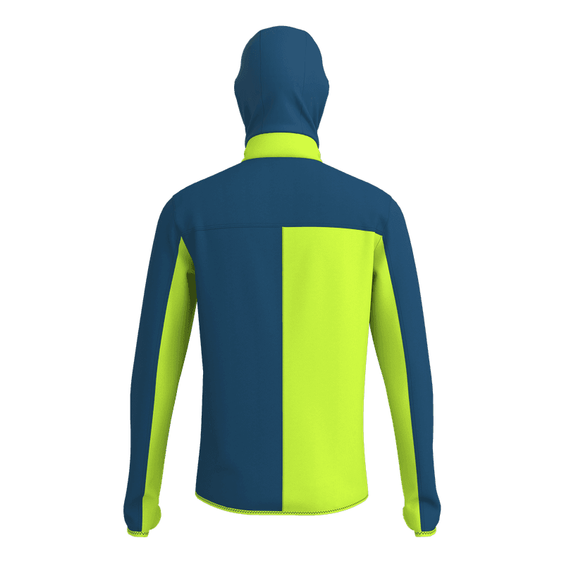 Great Escapes Coxe evo man tech fleece full zip gibraltar sea / lime green in Giacche sportive e tecniche 3A Moda Mare Sport - Bellaria Igea Marina, commercioVirtuoso.it