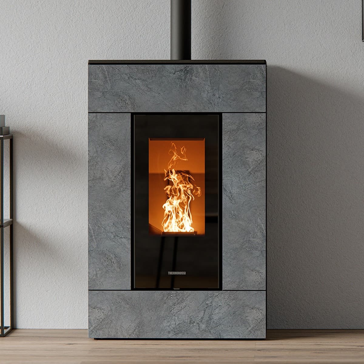 Thermorossi Stufa a Pellet SlimQuadro Lumia Stone 10,2 kW in Candele di accensione Masterbrico - Longobardi, commercioVirtuoso.it