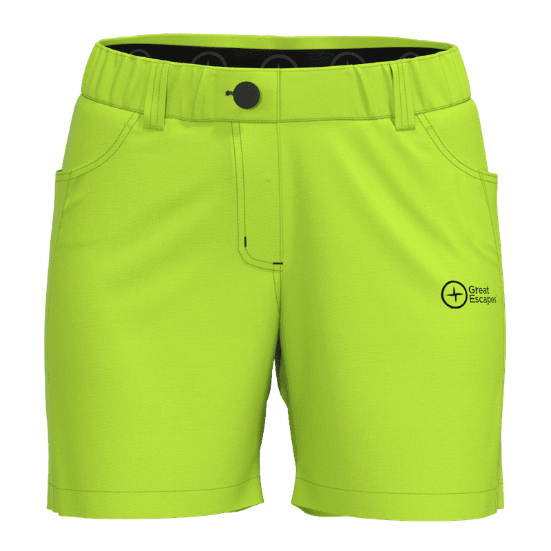 Great Escapes Westweg lady Recycled Short lime green