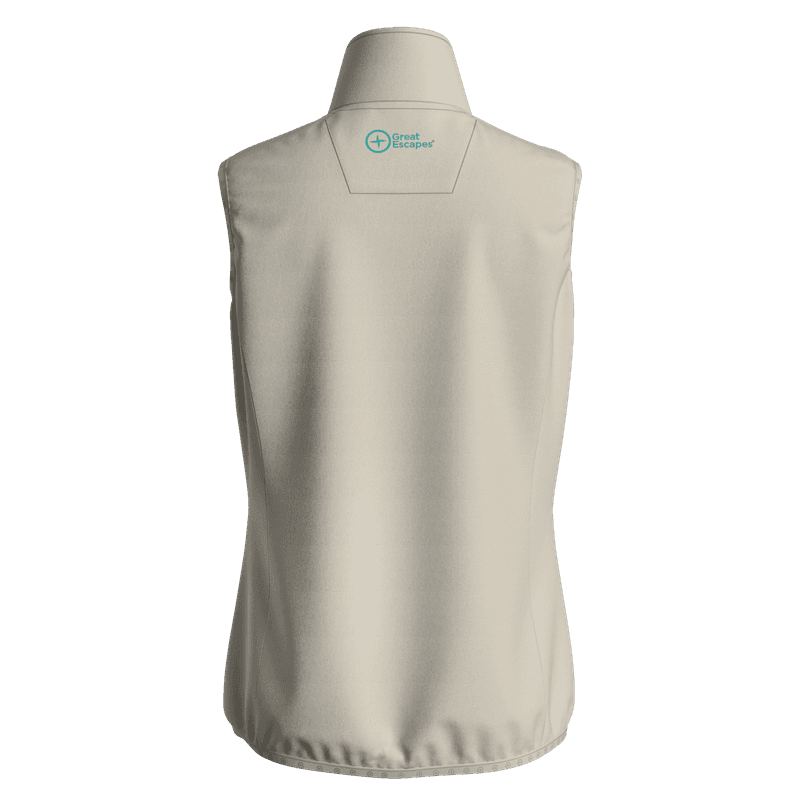 Great Escapes Vento lady Vest oatmeal in Giubbotti 3A Moda Mare Sport - Bellaria Igea Marina, commercioVirtuoso.it
