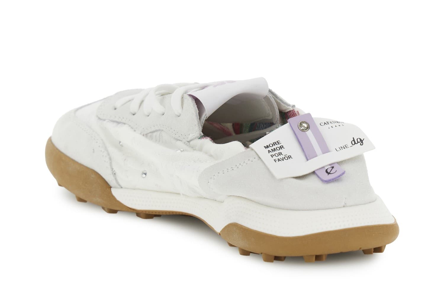SNEAKERS ALLACCIATA IN TESSUTO E PELLE SCAMOSCIATA in Sneaker casual 3A Moda Mare Sport - Bellaria Igea Marina, commercioVirtuoso.it
