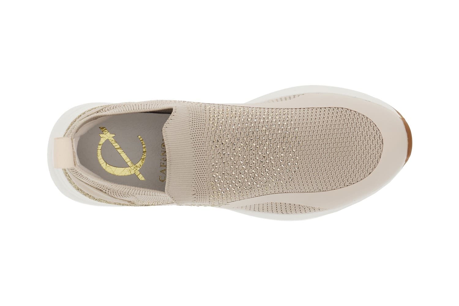 RUNNING SLIP ON IN TESSUTO ELASTICIZZATO CON STRASS in Scarpe da corsa su strada 3A Moda Mare Sport - Bellaria Igea Marina, commercioVirtuoso.it