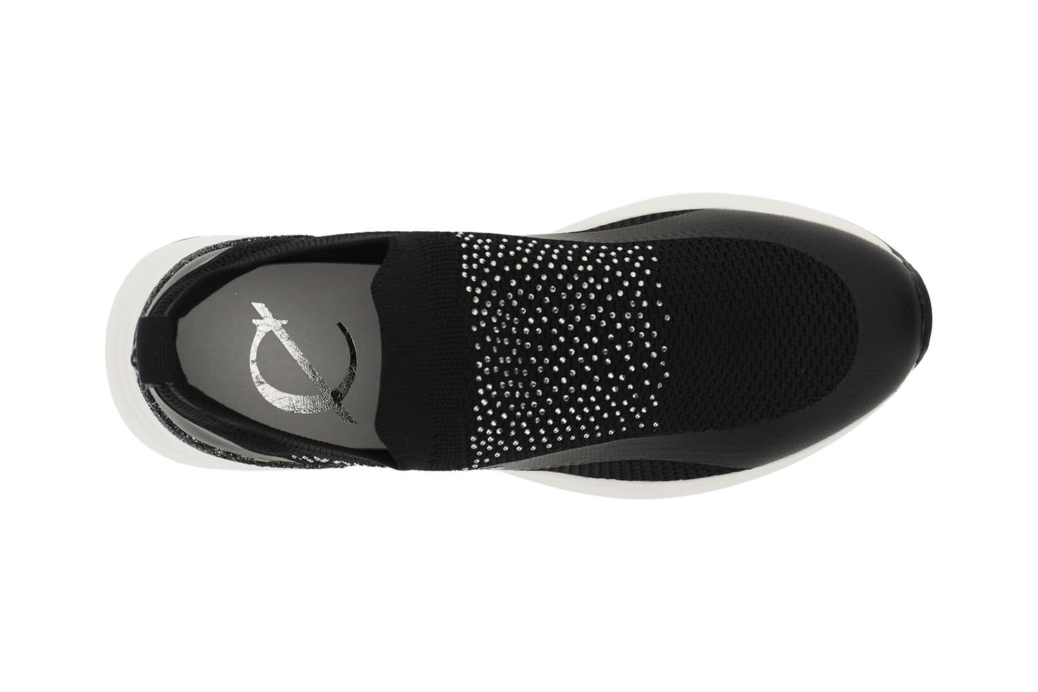 RUNNING SLIP ON IN TESSUTO ELASTICIZZATO CON STRASS in Scarpe da corsa su strada 3A Moda Mare Sport - Bellaria Igea Marina, commercioVirtuoso.it