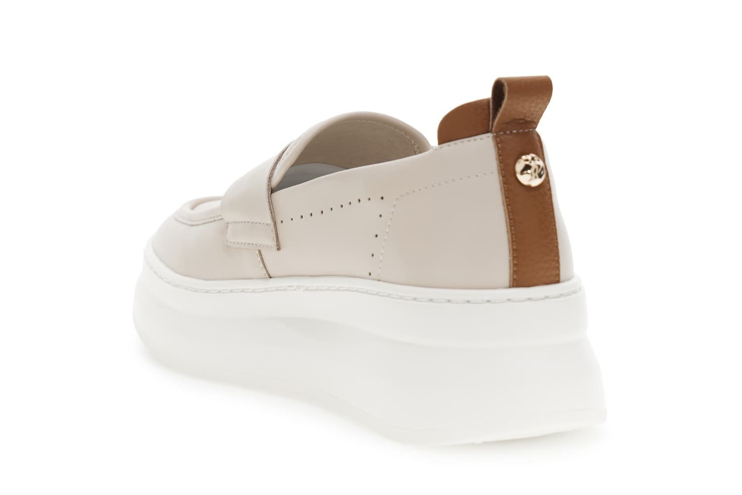 MOCASSINO IN PELLE RIVESTITA CON ACCESSORIO in Loafer e mocassini 3A Moda Mare Sport - Bellaria Igea Marina, commercioVirtuoso.it
