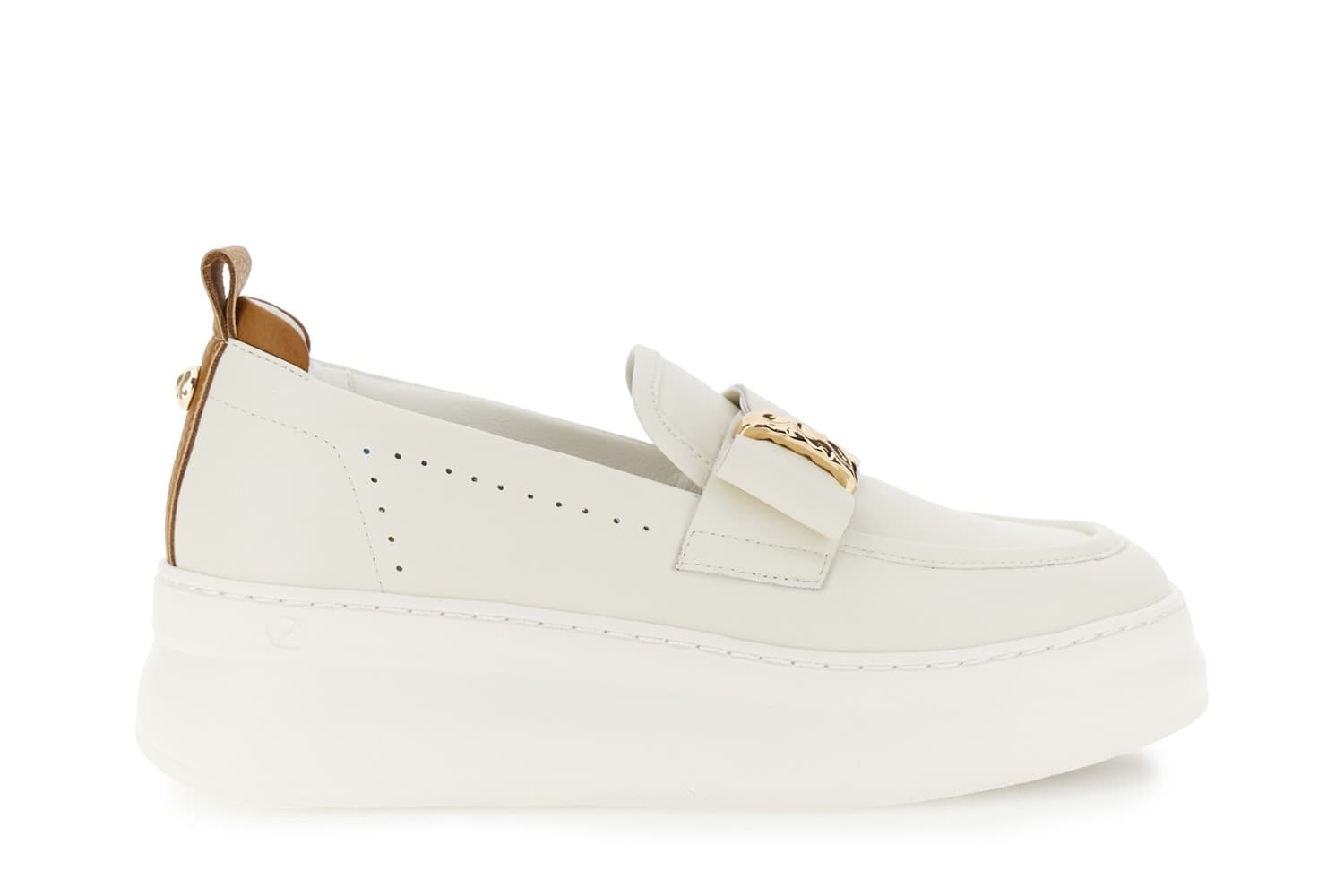 MOCASSINO IN PELLE RIVESTITA CON ACCESSORIO in Loafer e mocassini 3A Moda Mare Sport - Bellaria Igea Marina, commercioVirtuoso.it