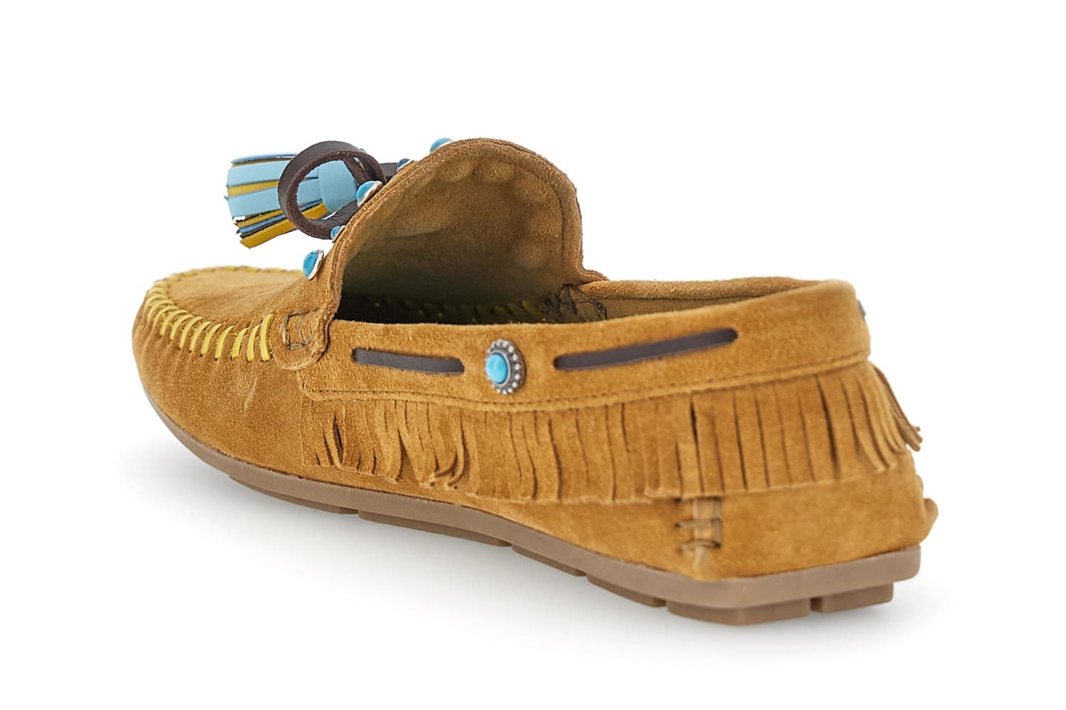 MOCASSINO IN PELLE SCAMOSCIATA CON NAPPINE in Loafer e mocassini 3A Moda Mare Sport - Bellaria Igea Marina, commercioVirtuoso.it