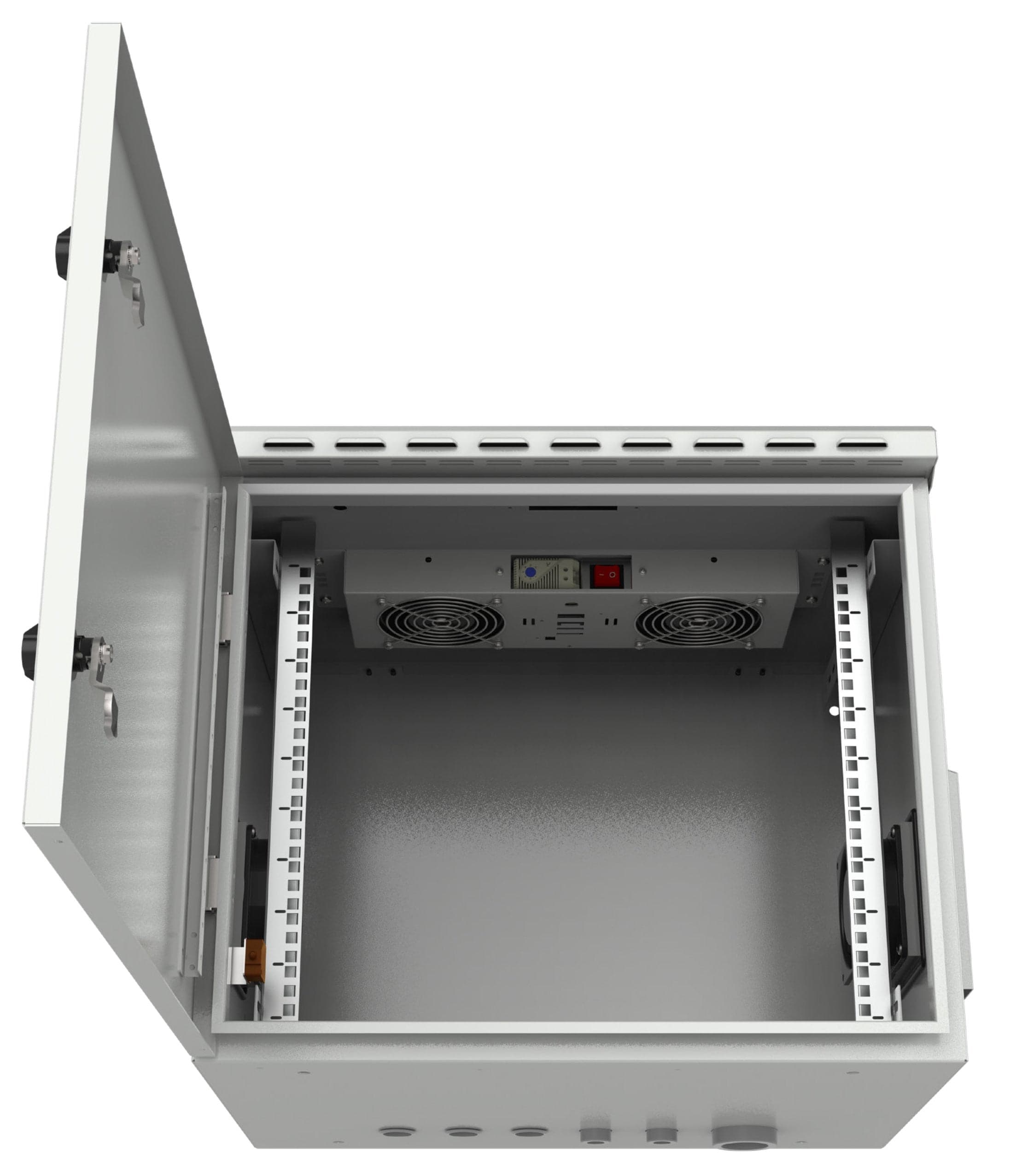 Kit di Ventilazione a Soffitto per Rack 19'' IP55 2 Ventole Grigio in Ventilatori bagno Scontolo.net - Potenza, commercioVirtuoso.it