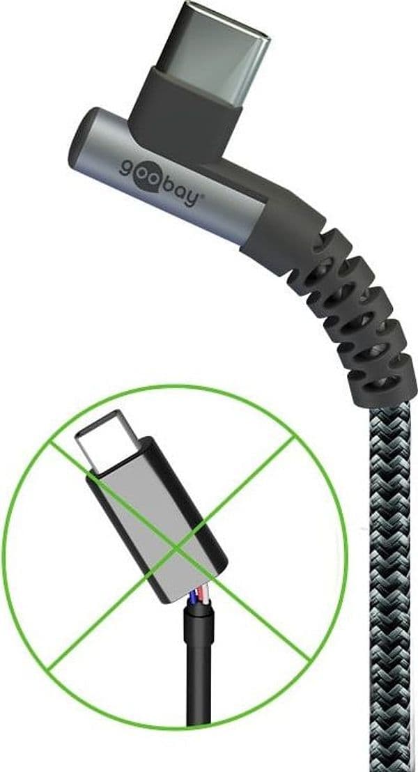 Cavo USB-C&trade Maschio Angolato a USB-C&trade Dritto 0,5m in  Scontolo.net - Potenza, commercioVirtuoso.it