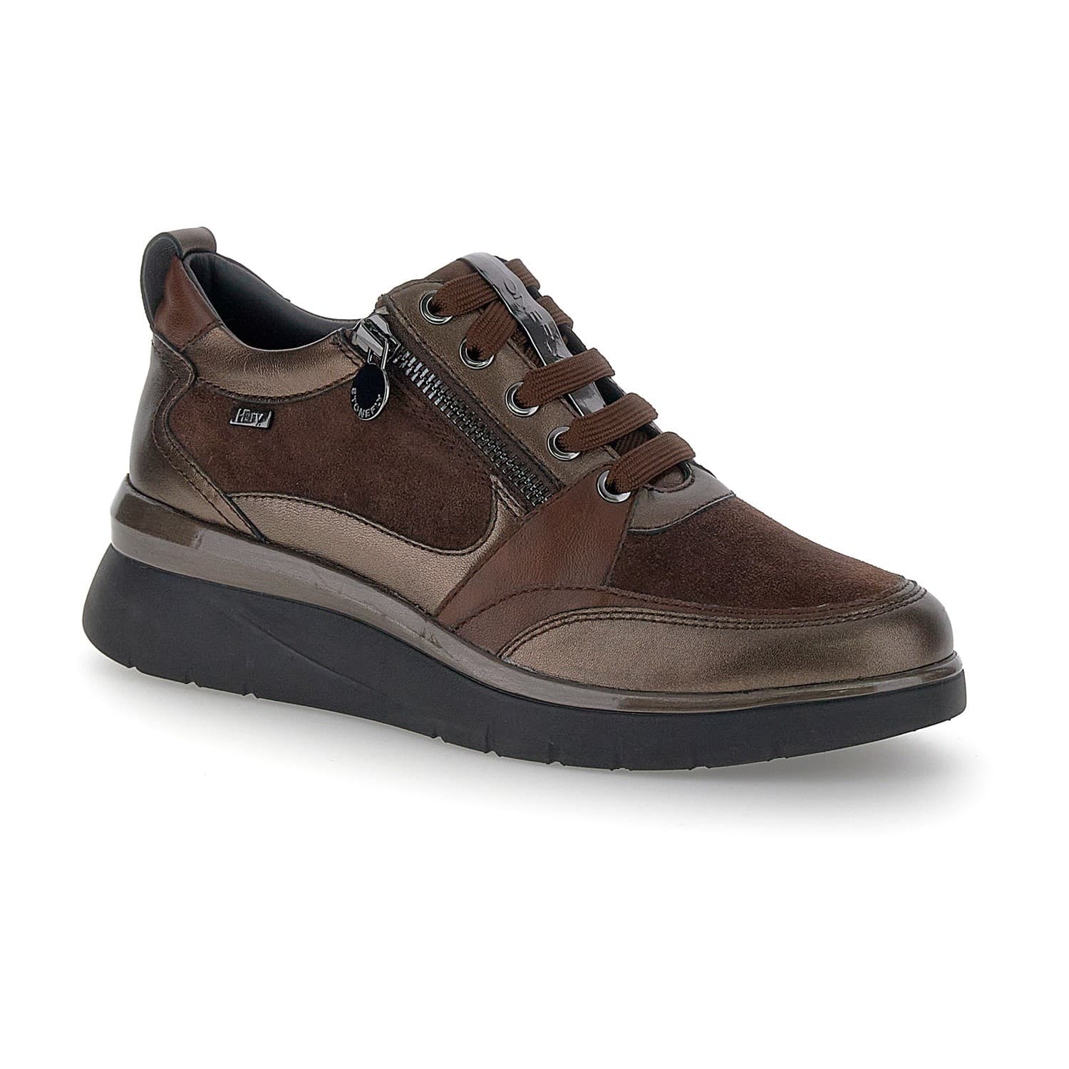 Stonefly sneakers donna Cleryn 16 Hdry brown 221739 in Sneaker casual Teresi Calzature - Marsala, commercioVirtuoso.it