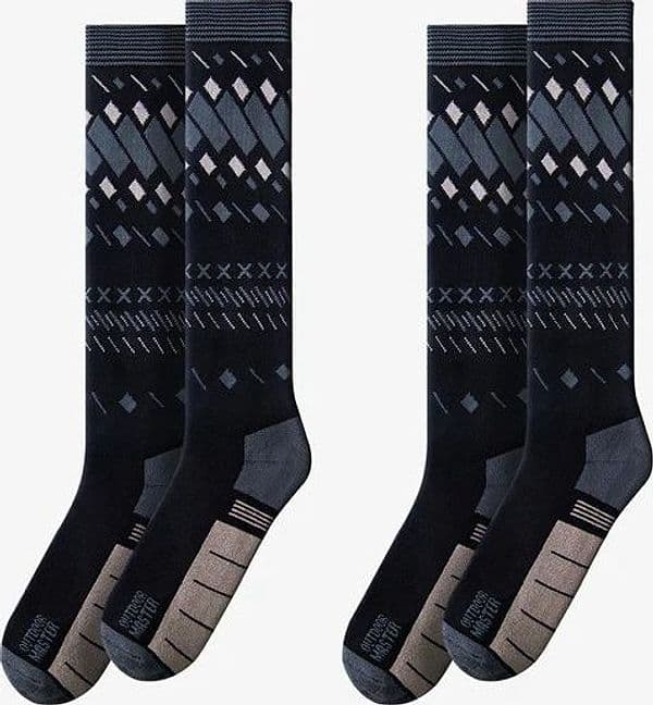 Calze Invernali Cotone Outdoor Master Adulto OTC Antiscivolo – 2 Paia Nero in Calze 3A Moda Mare Sport - Bellaria Igea Marina, commercioVirtuoso.it