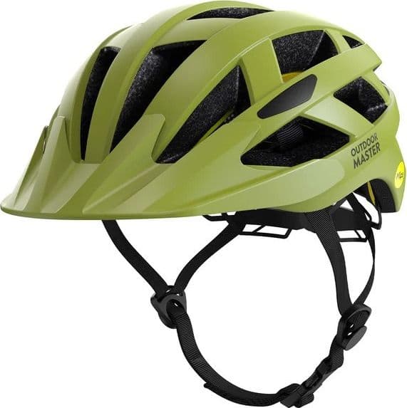 Casco da Ciclismo GEM con MIPS, Ventilazione Avanzata e Vestibilità Regolabile Verde chiaro