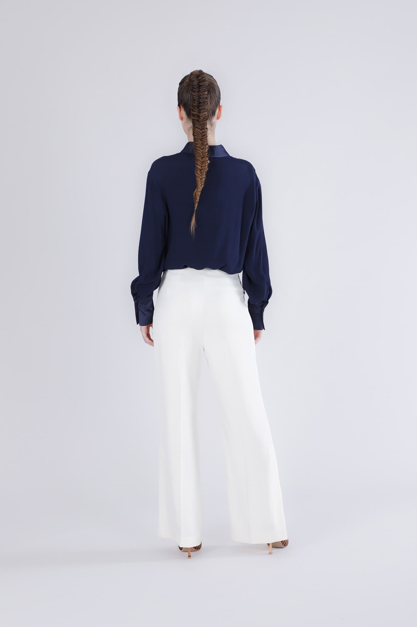 PANTALONE CON SPACCO in Pantaloni 3A Moda Mare Sport - Bellaria Igea Marina, commercioVirtuoso.it