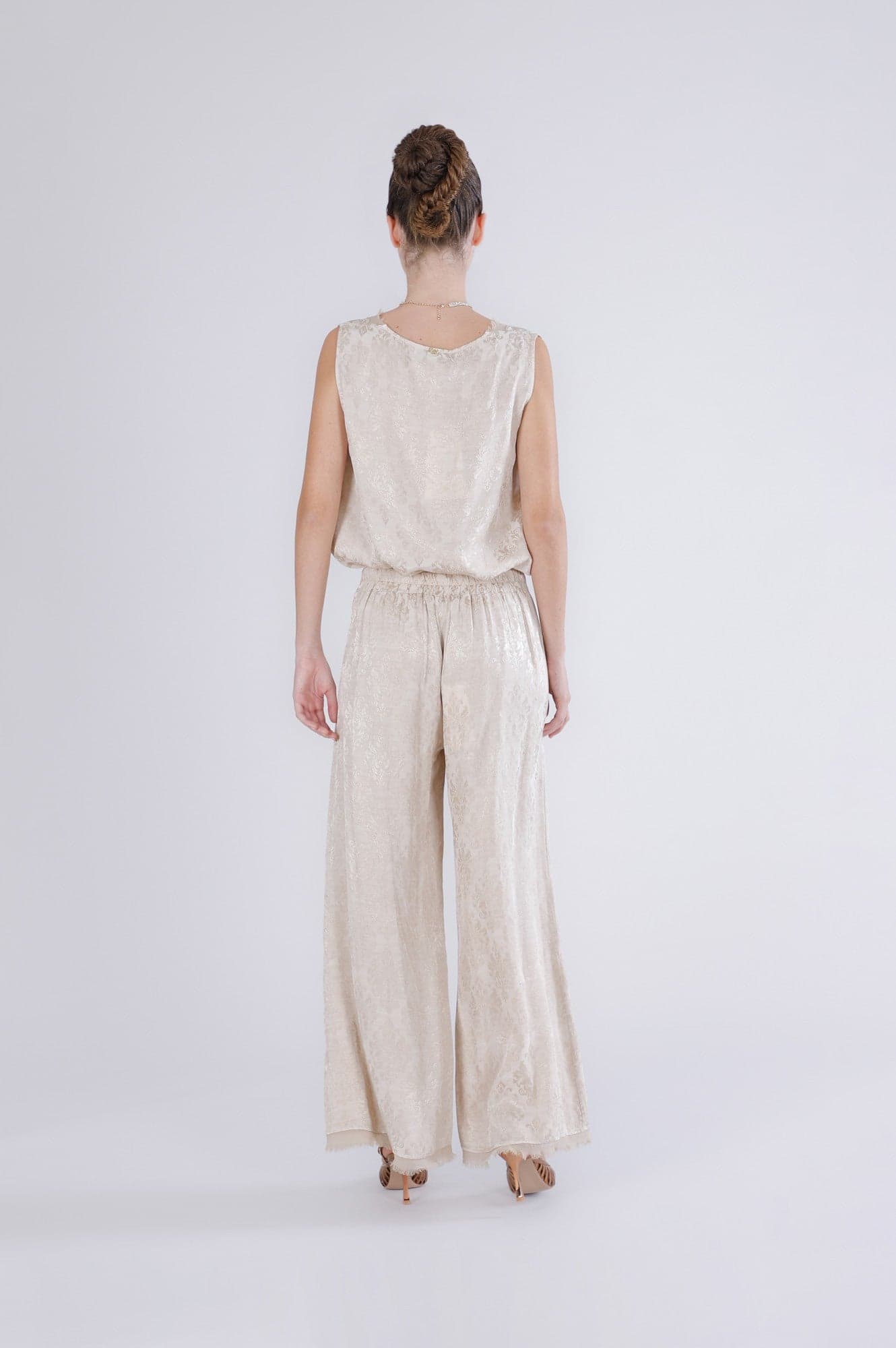 PANTALONE DAMASCATO in Abiti 3A Moda Mare Sport - Bellaria Igea Marina, commercioVirtuoso.it