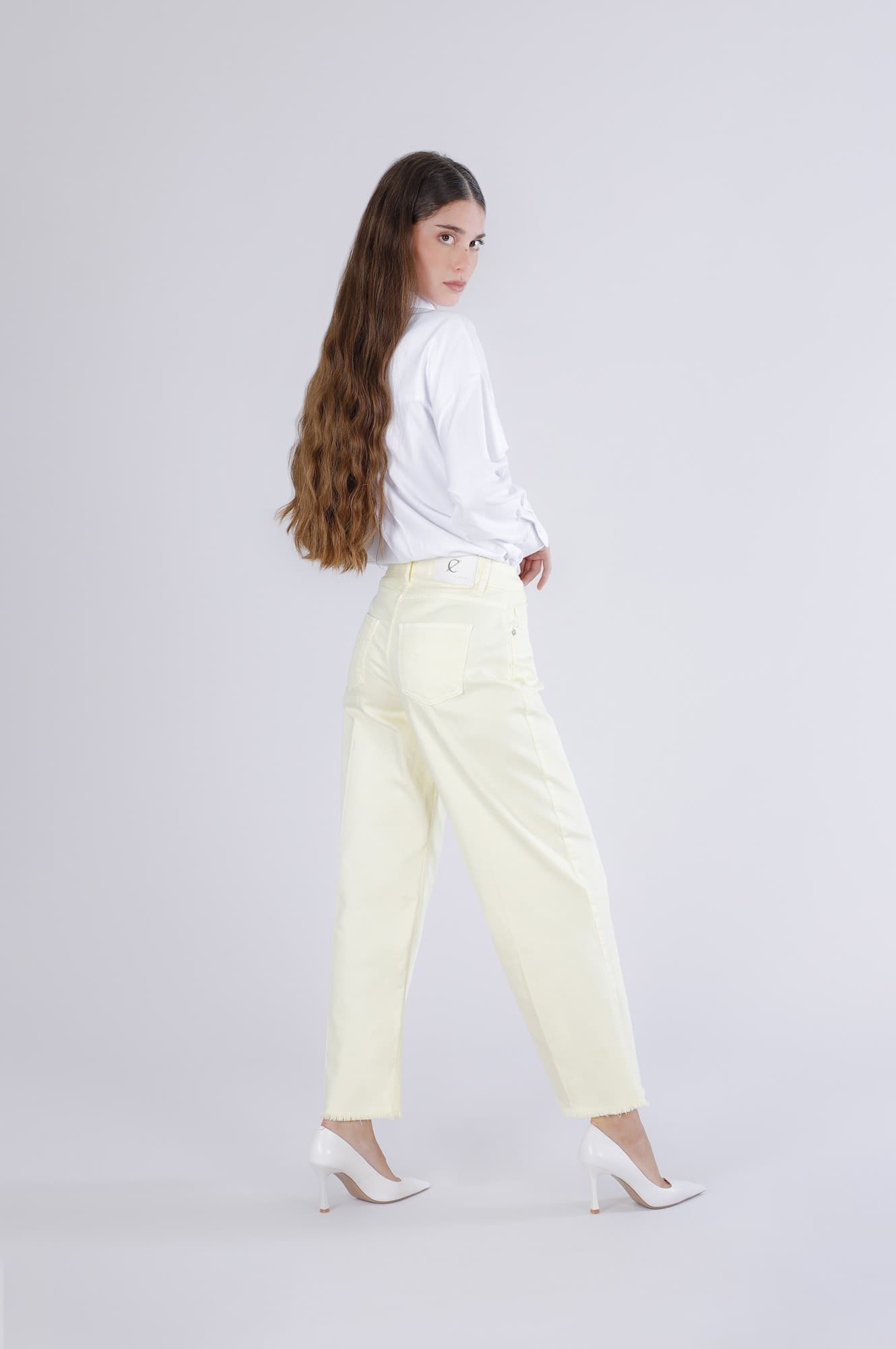 PANTALONE CULOTTE IN BULL DENIM in Jeans 3A Moda Mare Sport - Bellaria Igea Marina, commercioVirtuoso.it
