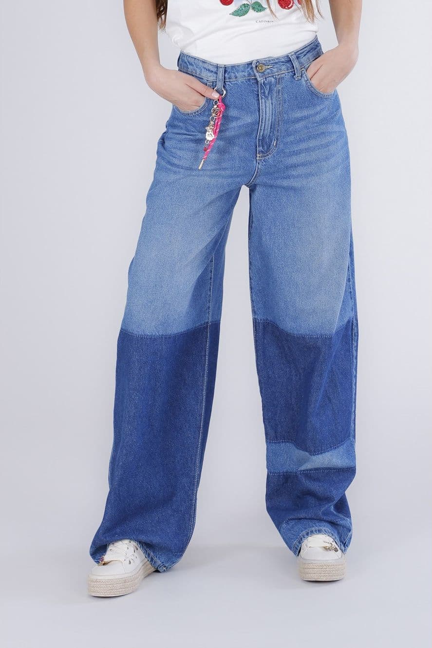 PANTALONE GAMBA AMPIA LAVAGGIO PATCHWORK in Abbigliamento tecnico e protettivo 3A Moda Mare Sport - Bellaria Igea Marina, commercioVirtuoso.it