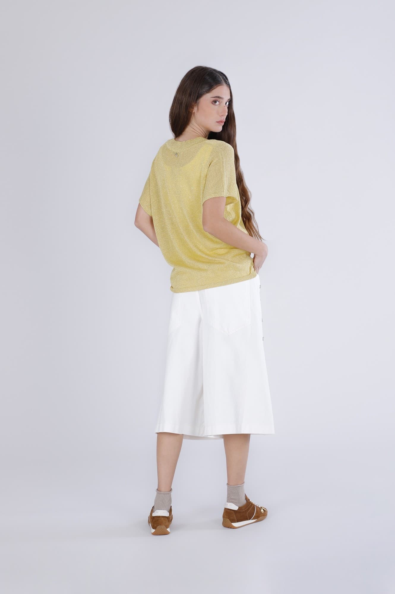 MAGLIA MANICHE AD ALETTA FILATO LUREX in Maglie termiche 3A Moda Mare Sport - Bellaria Igea Marina, commercioVirtuoso.it