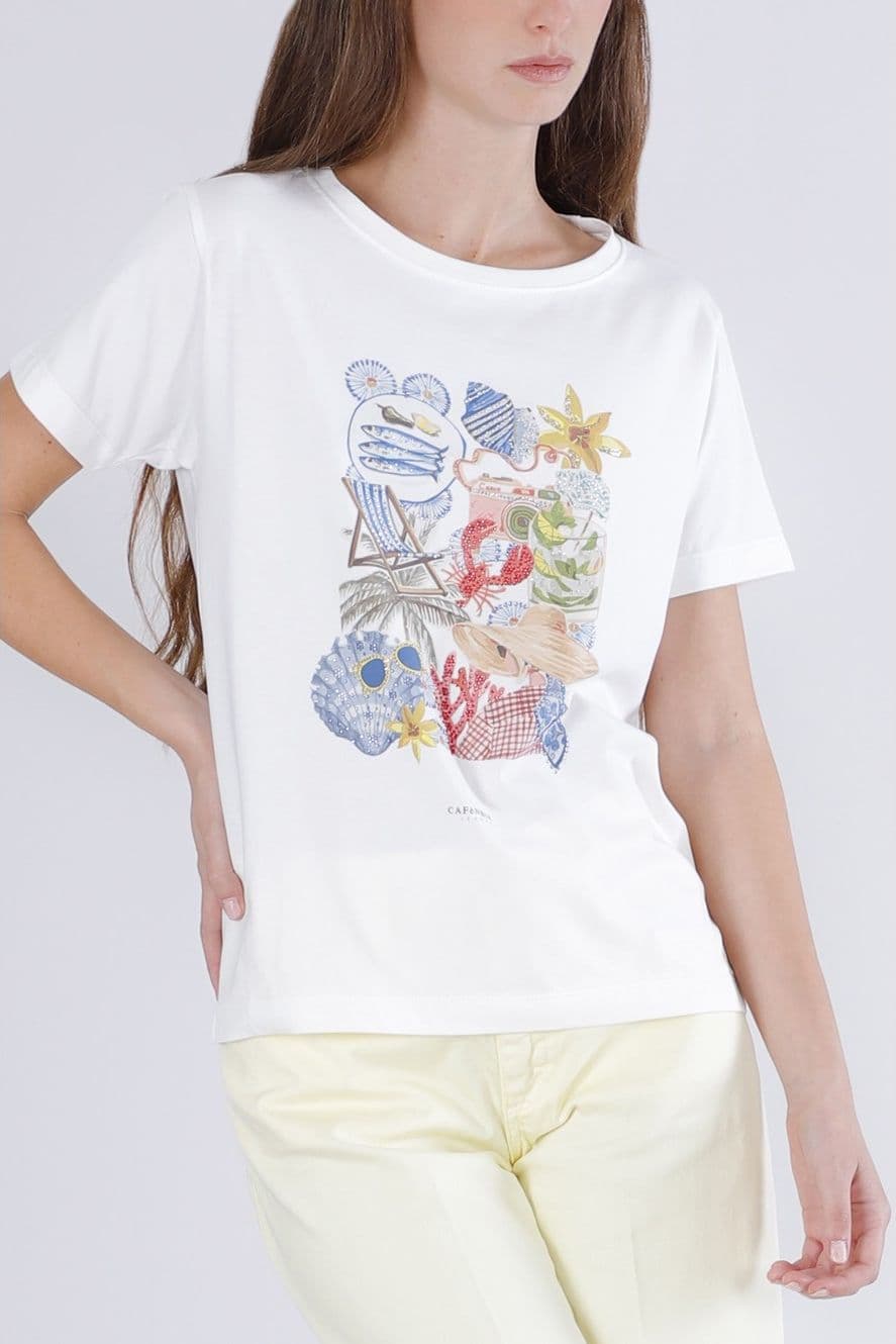T SHIRT STAMPA ESTIVA in T-shirt 3A Moda Mare Sport - Bellaria Igea Marina, commercioVirtuoso.it