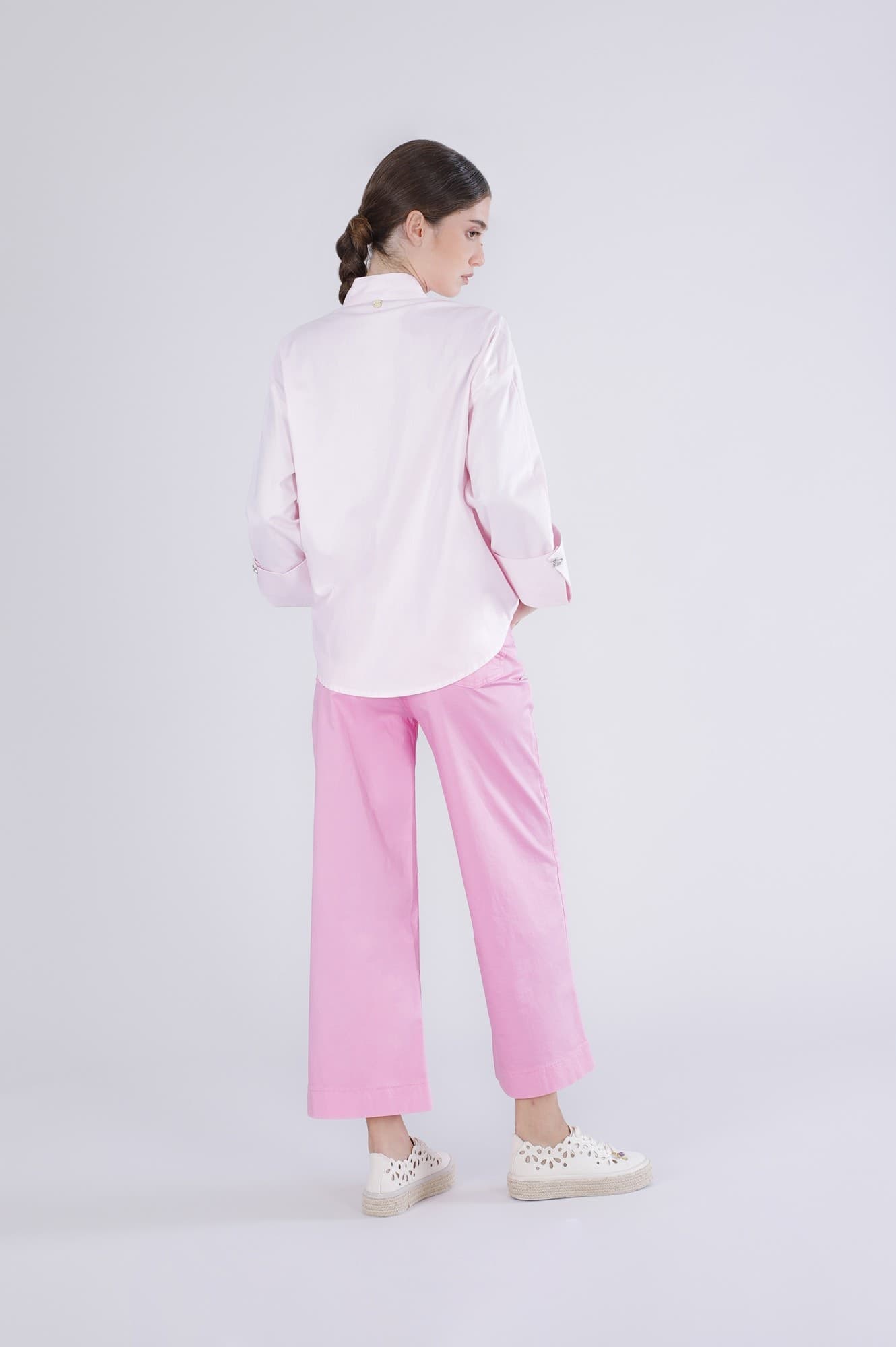 CAMICIA IN OXFORD CON RICAMO CHERIE in Camicie casual 3A Moda Mare Sport - Bellaria Igea Marina, commercioVirtuoso.it