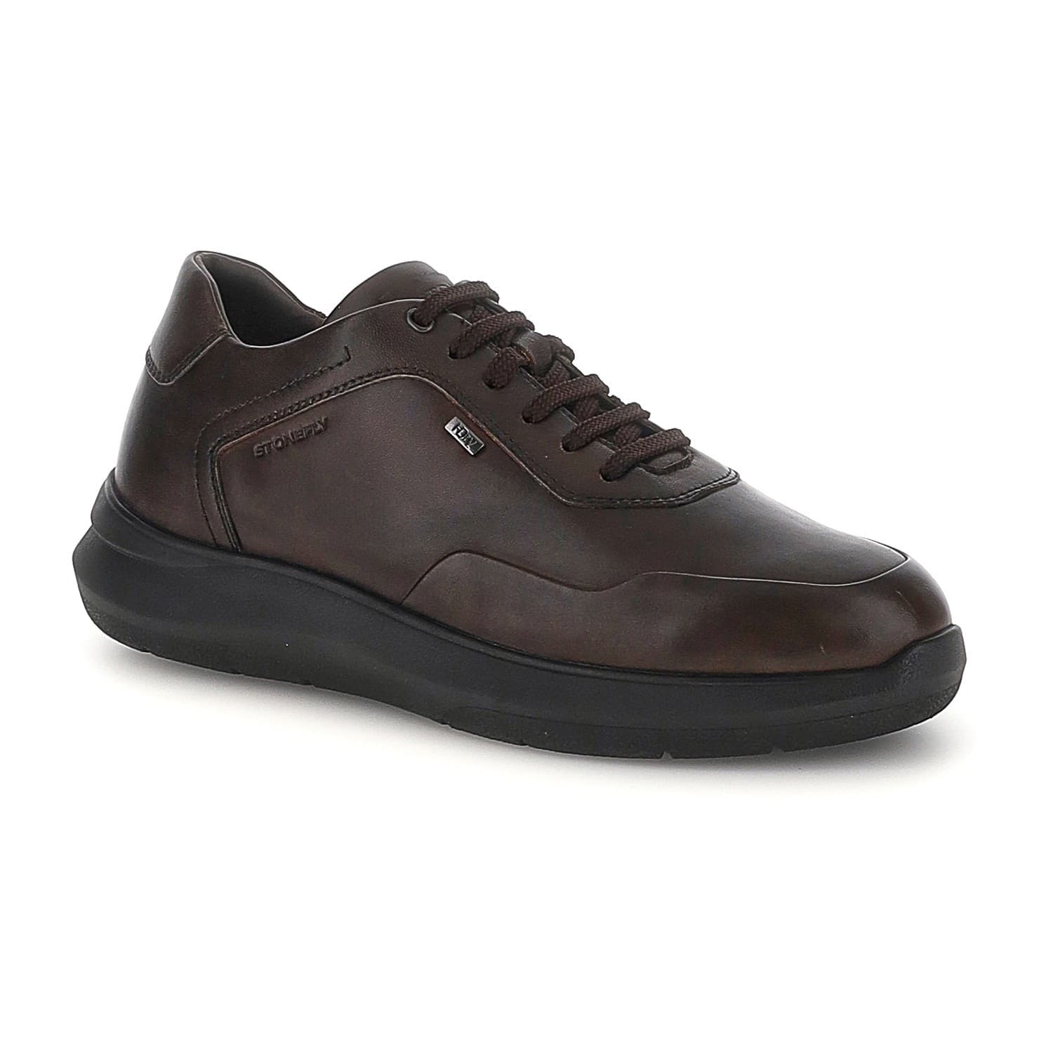 Stonefly sneakers uomo Seven Season 8 in nappa brown 223008 in Sneaker casual Teresi Calzature - Marsala, commercioVirtuoso.it