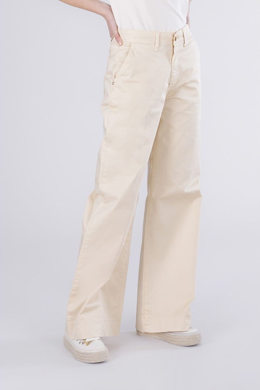PANTALONE WIDE LEG TINTO CAPO in Pantaloni 3A Moda Mare Sport - Bellaria Igea Marina, commercioVirtuoso.it