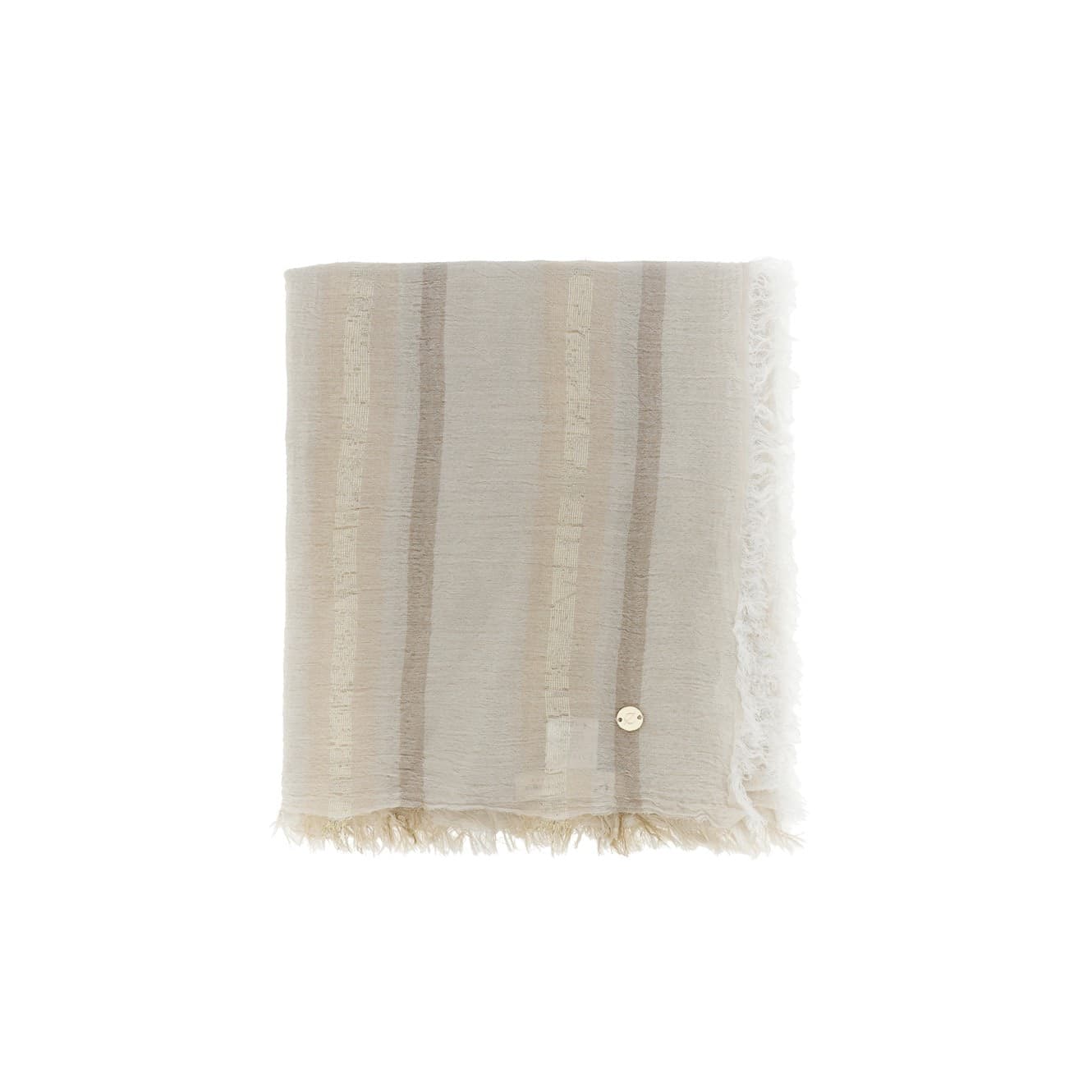 SCIARPA A RIGHE CON DETTAGLI LUREX
