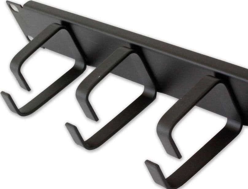 Pannello Passacavi 5 Anelli Senza Fori 1U Nero in Guaine per cavi Scontolo.net - Potenza, commercioVirtuoso.it