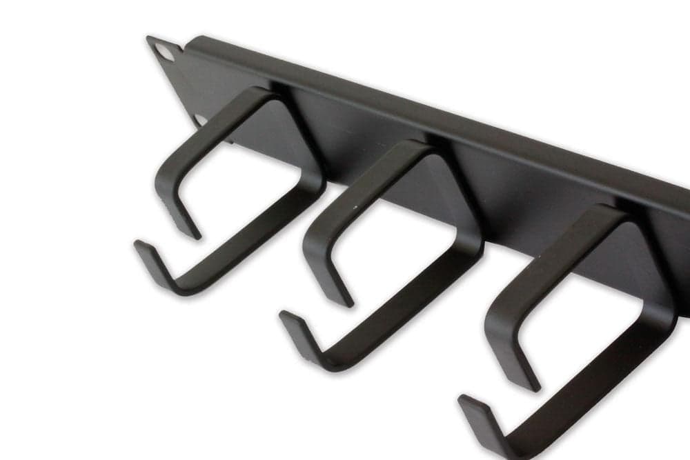 Pannello Passacavi 5 Anelli Senza Fori 1U Nero in Guaine per cavi Scontolo.net - Potenza, commercioVirtuoso.it