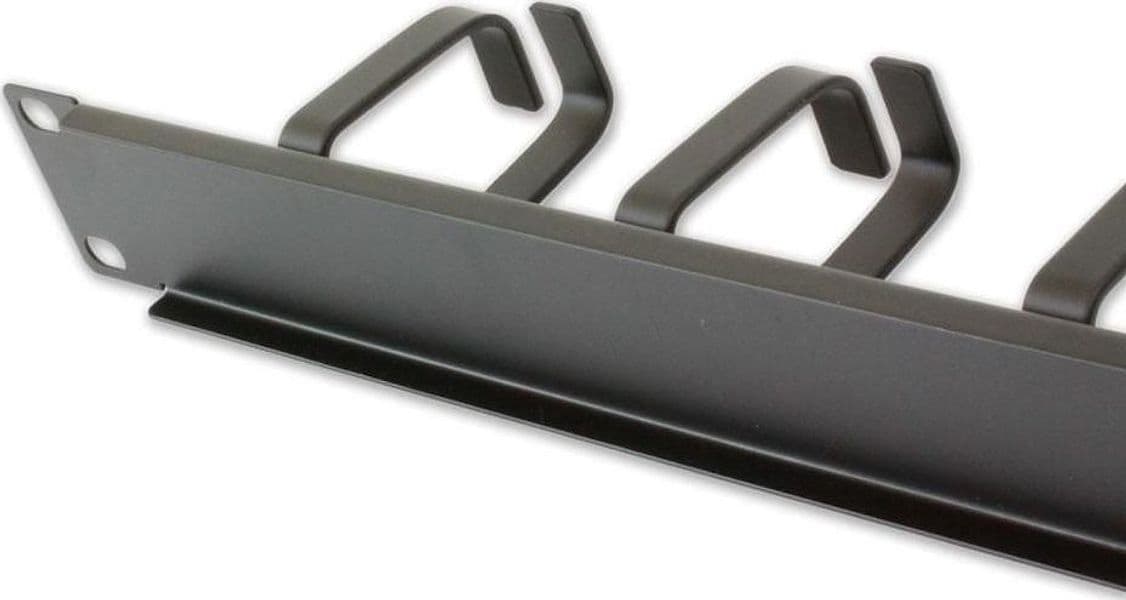 Pannello Passacavi 5 Anelli Senza Fori 1U Nero in Guaine per cavi Scontolo.net - Potenza, commercioVirtuoso.it