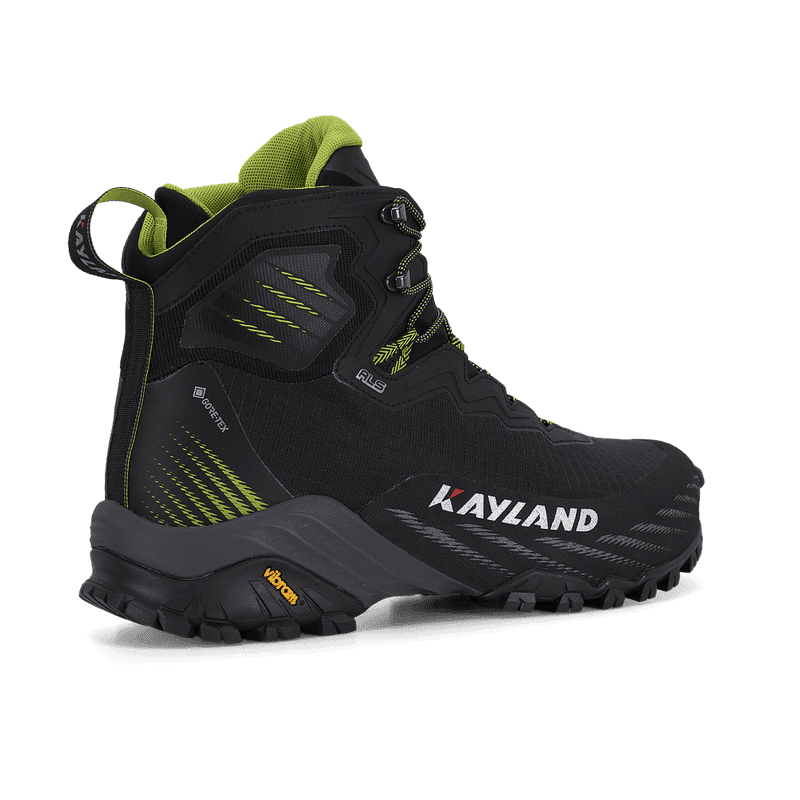 Kayland scarpa hiking uomo DUKE EVO MID GTX BLACK LIME in Scarpe da escursionismo 3A Moda Mare Sport - Bellaria Igea Marina, commercioVirtuoso.it