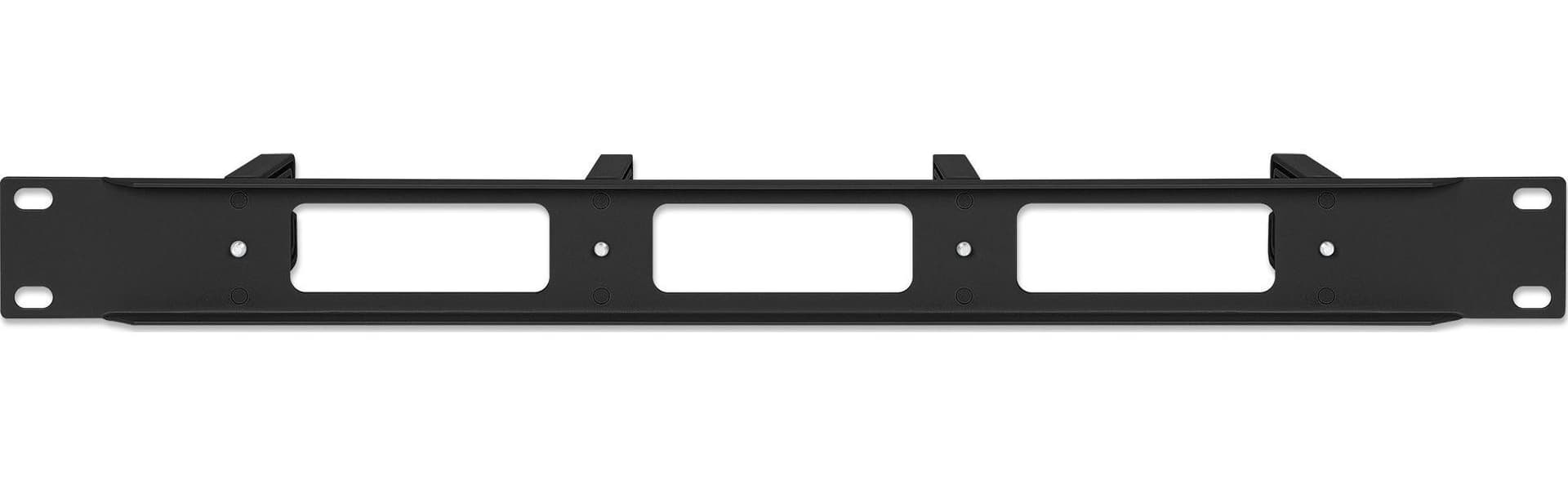 Pannello Passacavi 4 Anelli in Plastica Lunghi 3 Fori 1U Nero in Occhielli Scontolo.net - Potenza, commercioVirtuoso.it