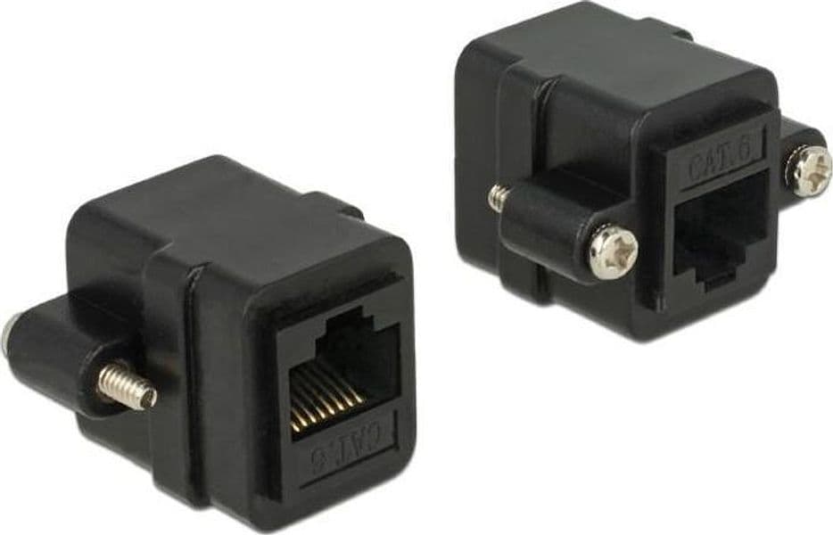 Adattatore RJ45 F/RJ45 F da Pannello Cat.6 UTP in Cavi Ethernet Scontolo.net - Potenza, commercioVirtuoso.it