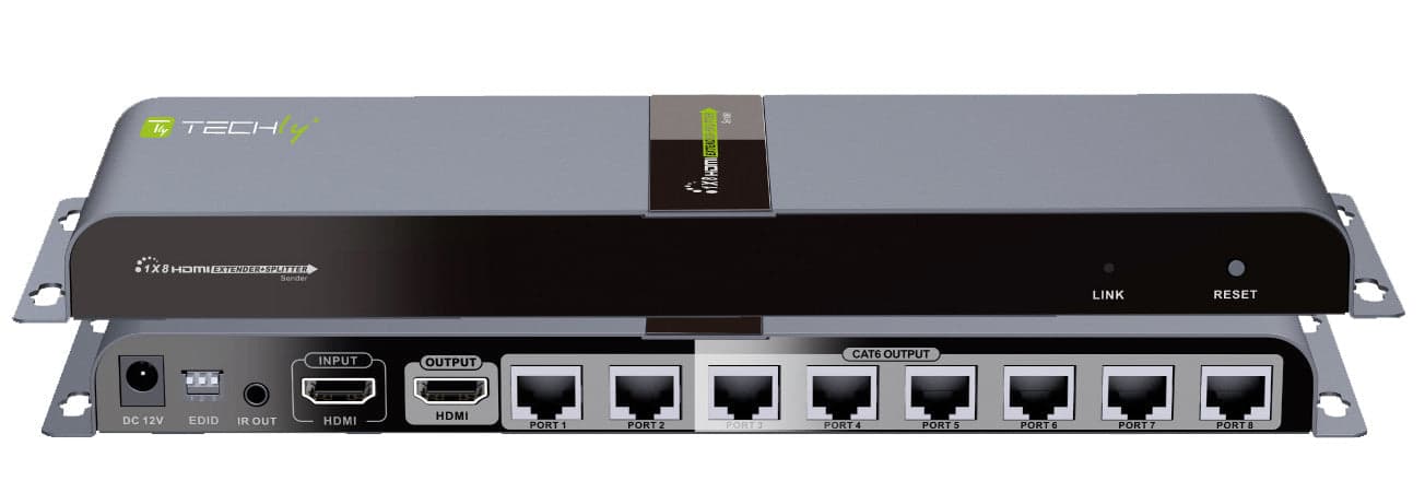 Extender Splitter HDMI 1x8 con IR su Cavo Cat. 6 fino a 40m in Cavi HDMI Scontolo.net - Potenza, commercioVirtuoso.it