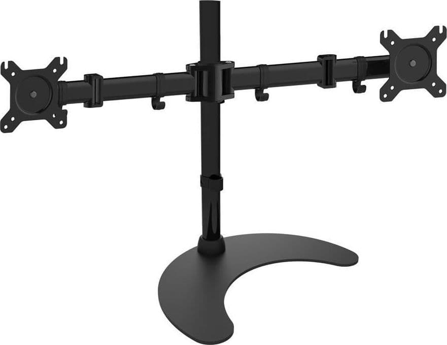 Supporto da scrivania per 2 Monitor 13-27'' con base h.400m in Supporti Scontolo.net - Potenza, commercioVirtuoso.it